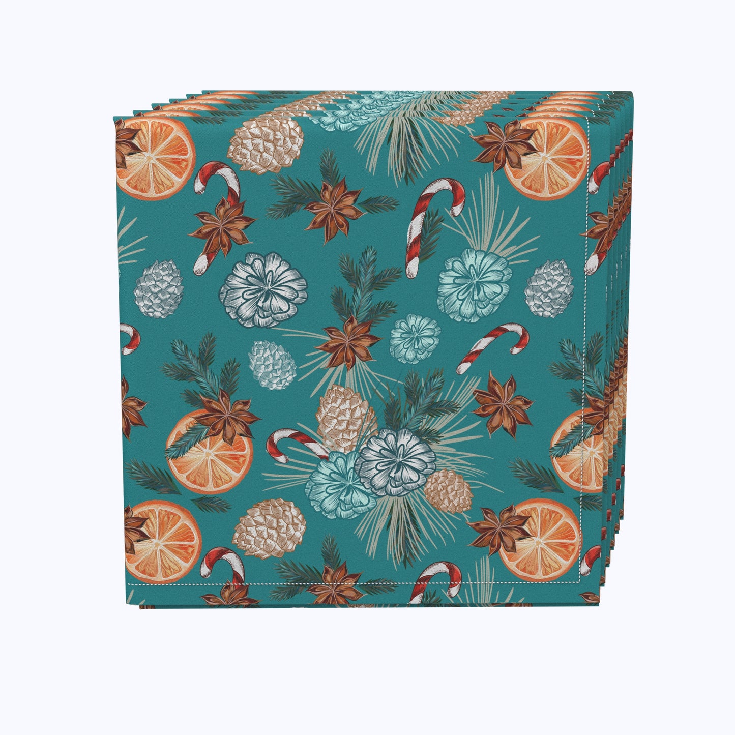 Vintage Winter Pattern Napkins