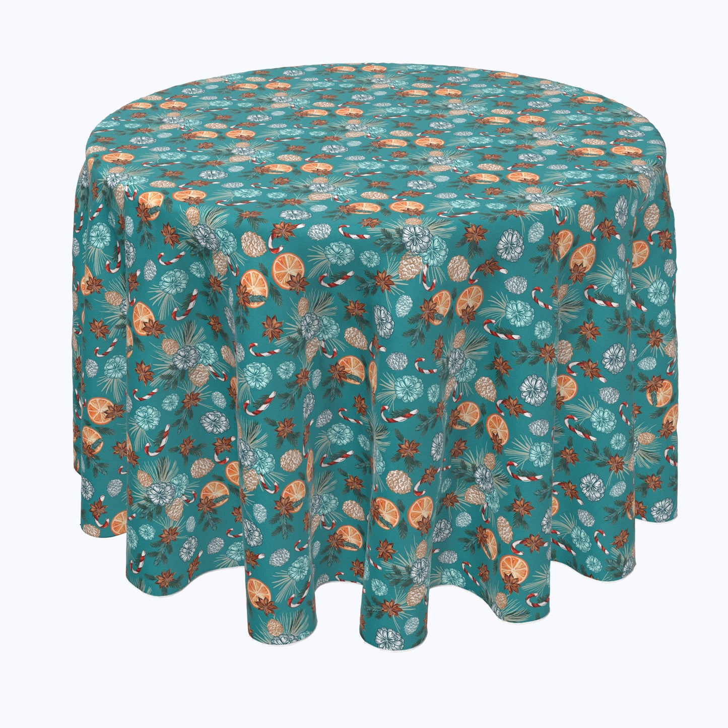 Vintage Winter Pattern Rounds