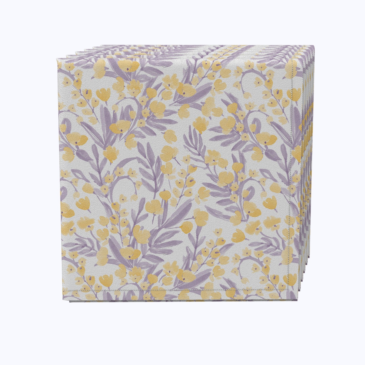 Violet Floral Napkins