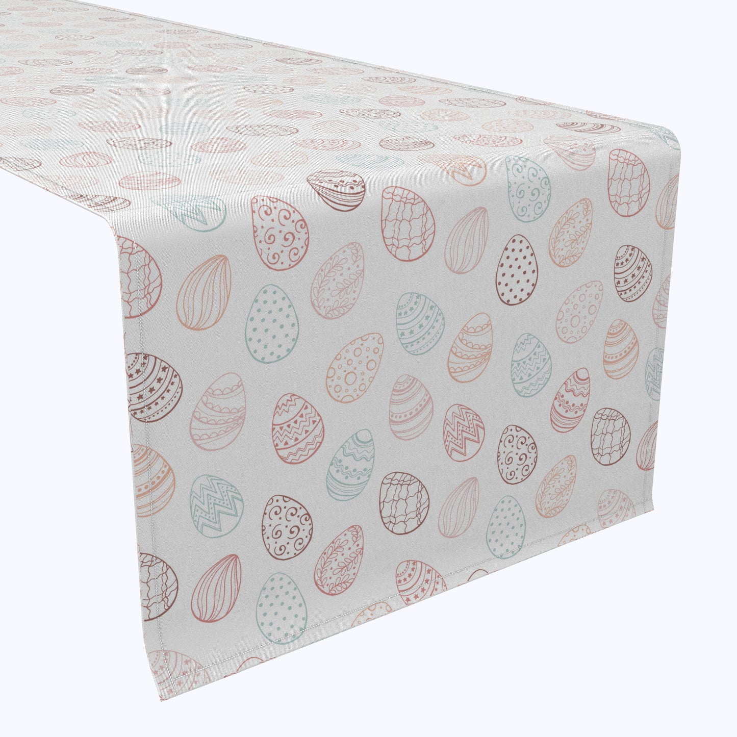 Watercolor Decorative Easter Eggs Table Runners