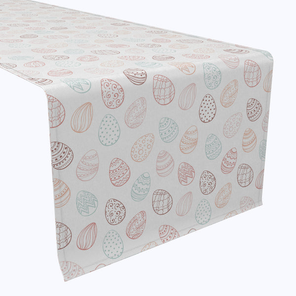 Watercolor Decorative Easter Eggs Table Runners