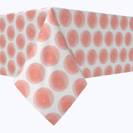 Watercolor Dots Cotton Rectangles