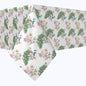Watercolor Peacocks & Flowers Squares