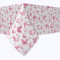 Watercolor Pink Butterflies Tablecloths