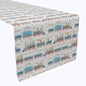 Watercolor Train & Zoo Animals Table Runners