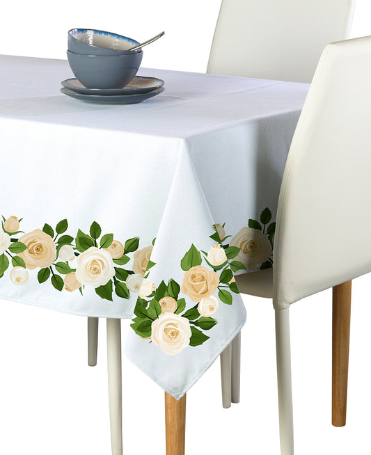 Wedding White Roses Garland Squares