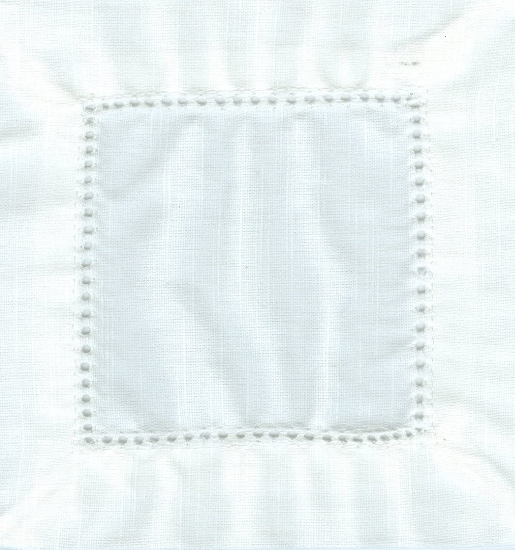 Hemstitch Cocktail Napkins 6 x 6 ( 1 dozen)