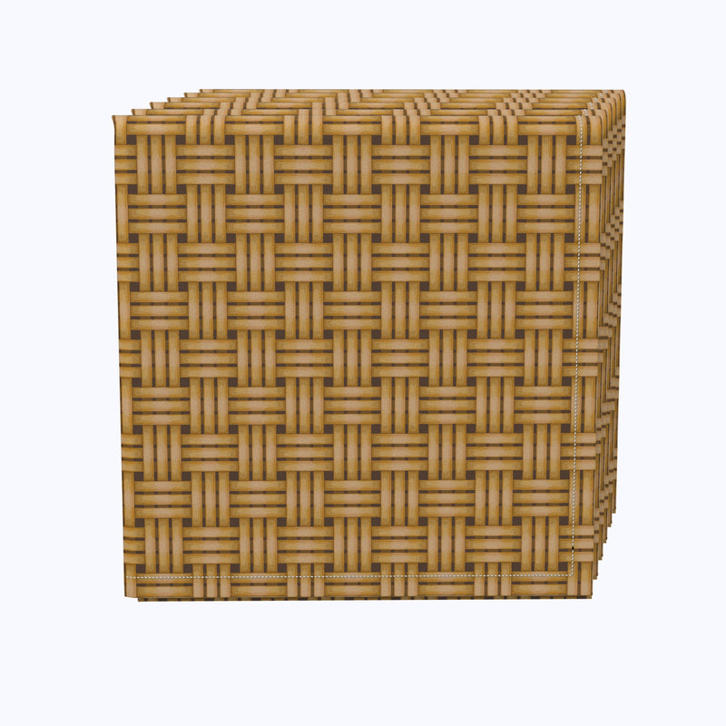 Wicker Reed Fence Napkins