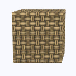 Wicker Wood Carving Napkins