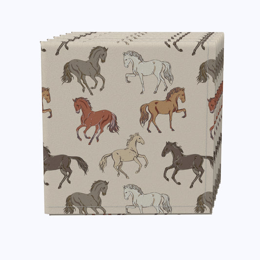 Wild Horses Napkins