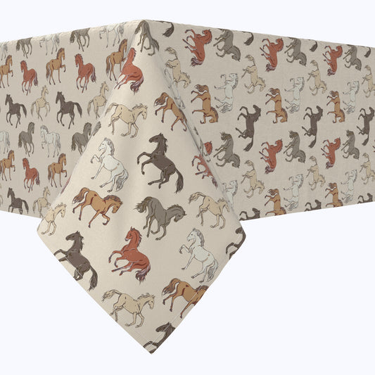 Wild Horses Tablecloths