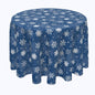 Winter Blue Snowflakes Rounds