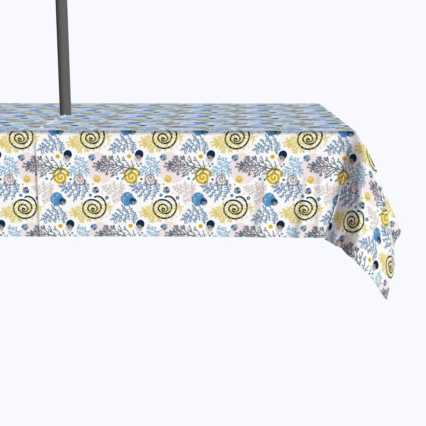 Winter Swirls and Twirls Outdoor Rectangles