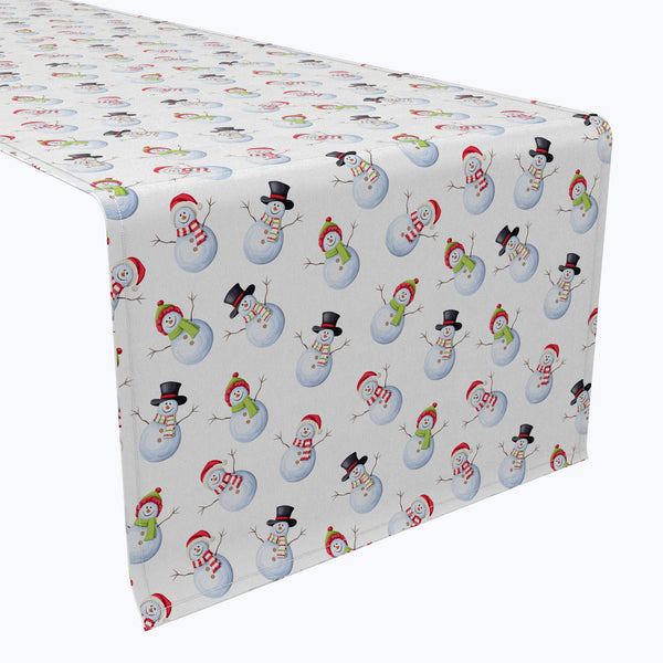 Winter Time Snowmen Cotton Table Runners