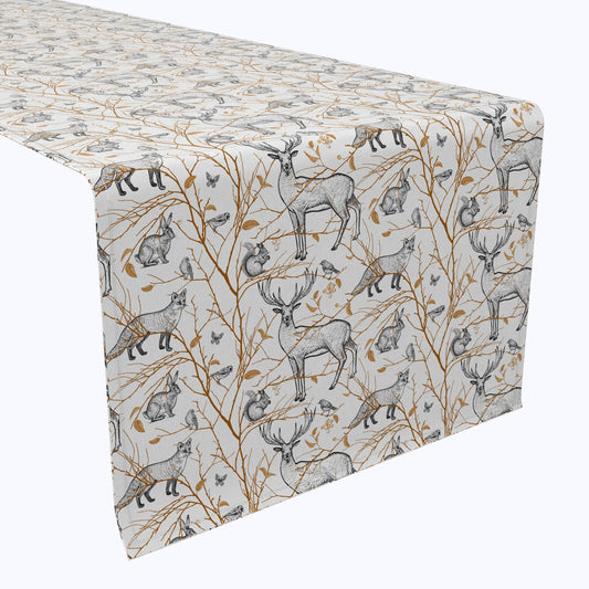 Woodland Wildlife Table Runners