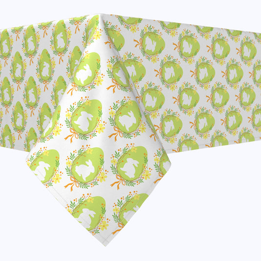 Wreath of Spring Joy Rectangles