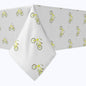 Yellow City Bicycles Tablecloths