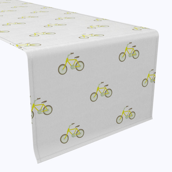 Yellow City Bicycles Table Runners