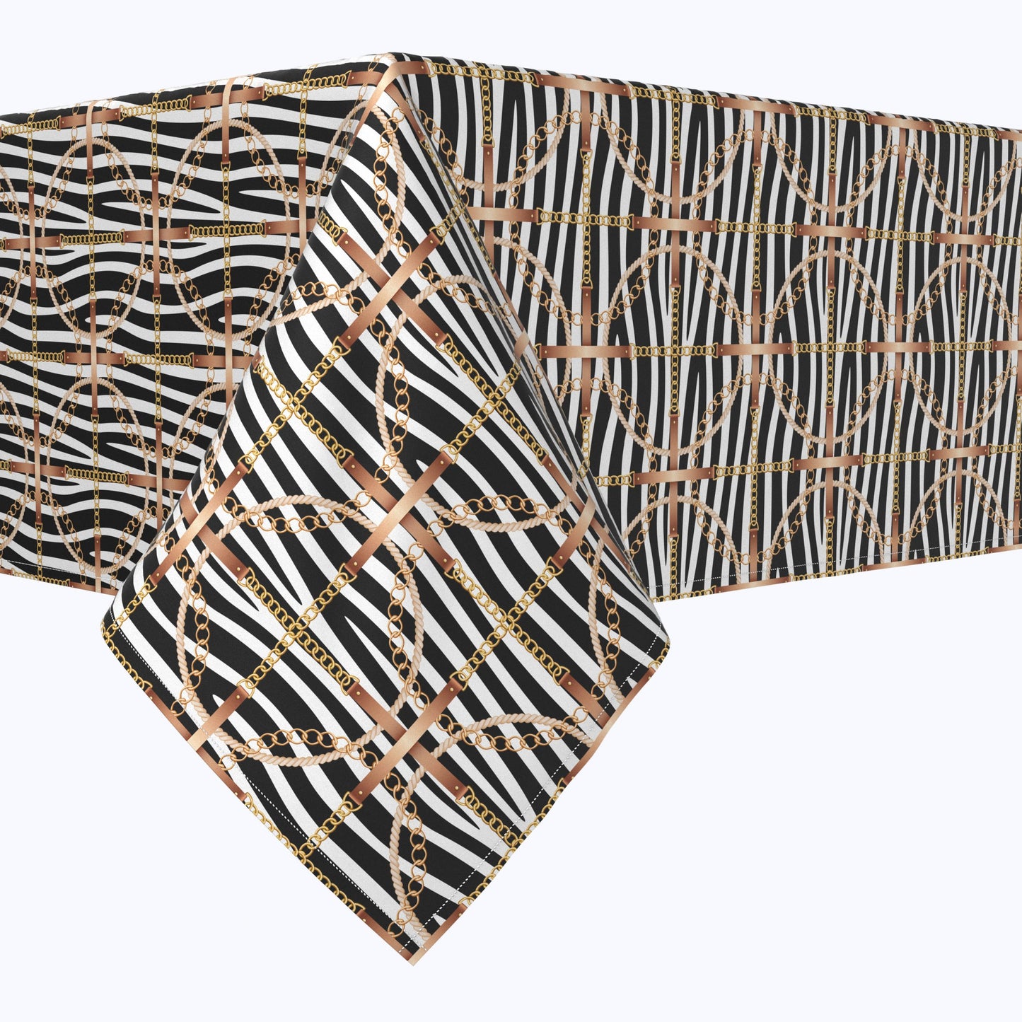 Zebra Chains & Ropes Rectangles