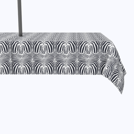 Zebra Skin Outdoor Rectangles