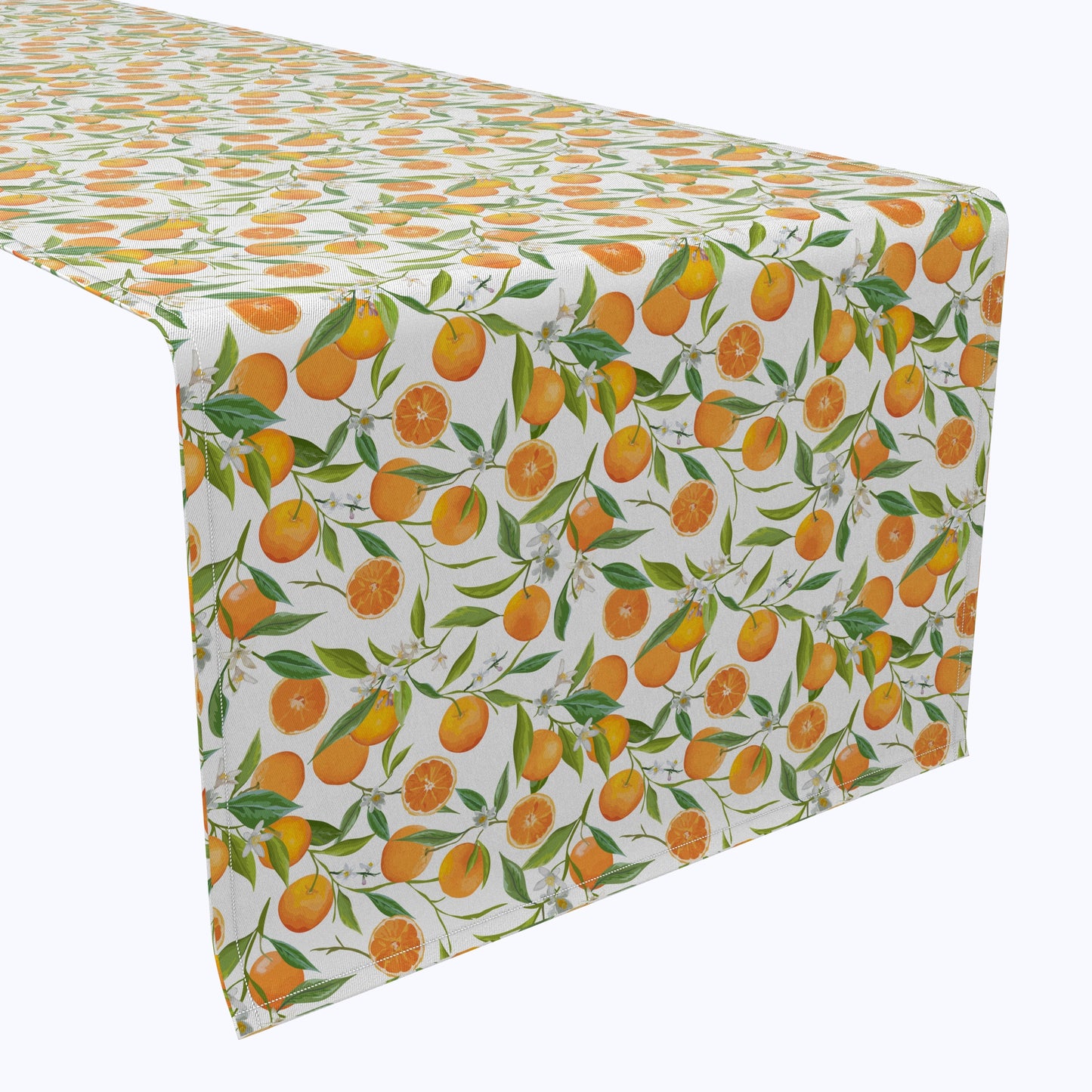 Orange Tree Cotton Table Runners