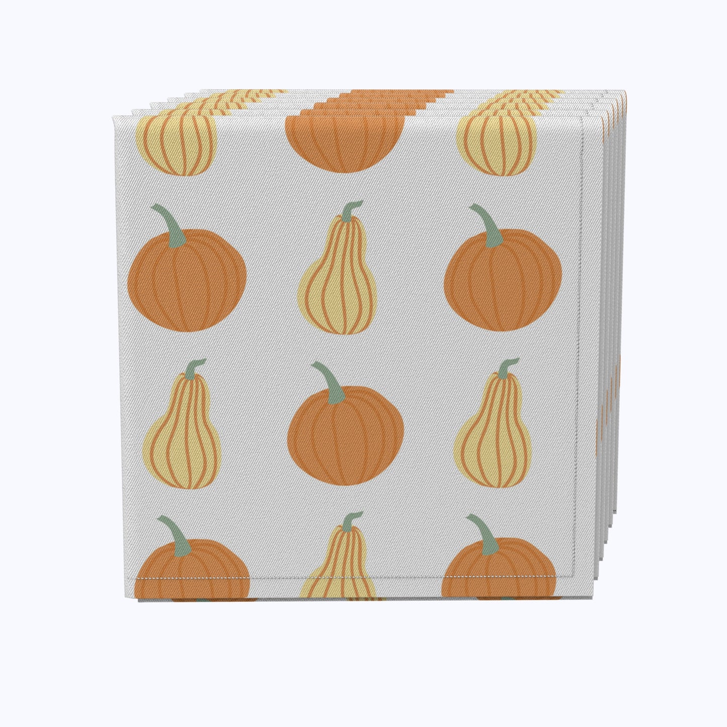 Pastel Pumpkins Cotton Napkins