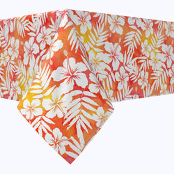 Hibiscus Island Style Cotton Rectangles