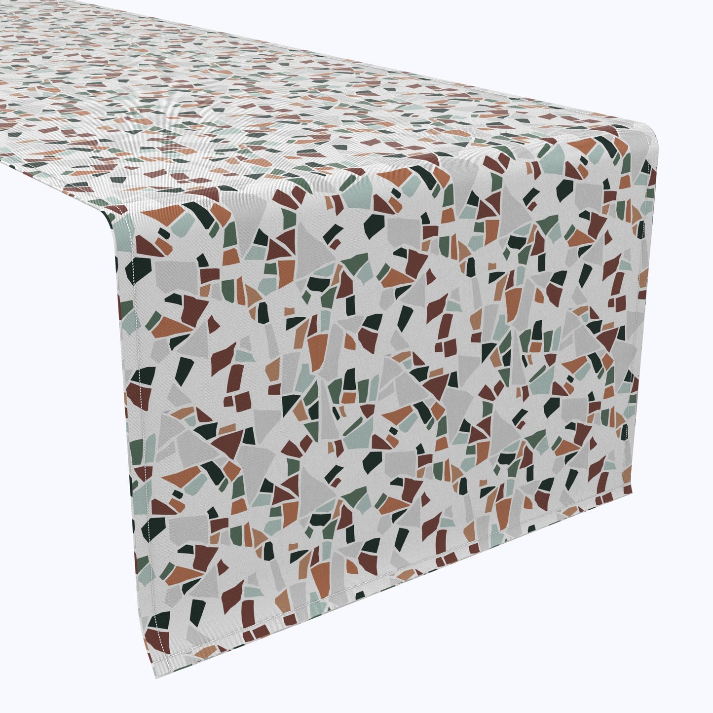 Terrazzo Print Cotton Table Runners