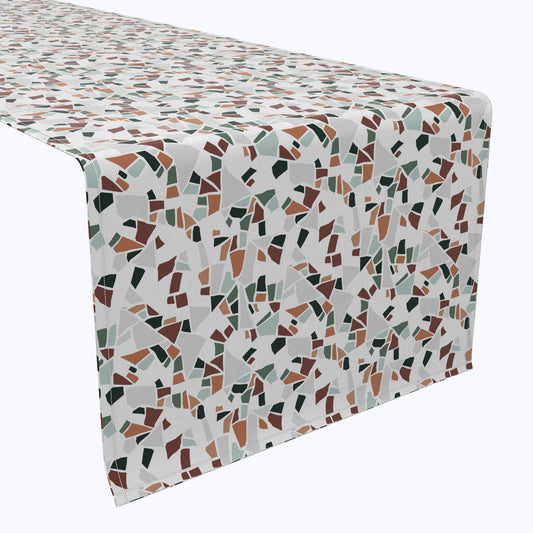 Terrazzo Print Cotton Table Runners
