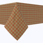 Thanksgiving Retro Tartan Plaid Cotton Rectangles