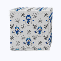 Snowmen & Snowflakes Cotton Napkins