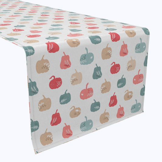 Pumpkin Stencils Cotton Table Runners