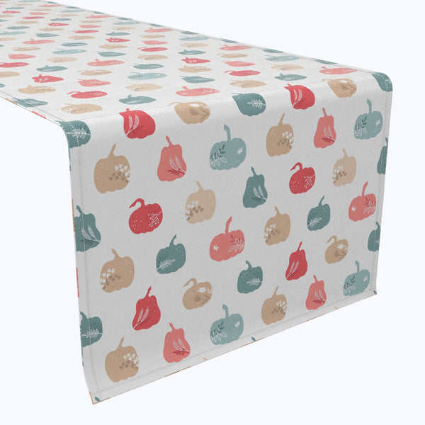 Pumpkin Stencils Cotton Table Runners